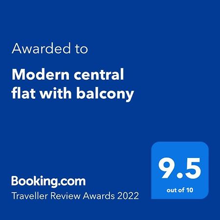 Modern Central Flat With Balcony & Free Parking On-Site Bournemouth Bagian luar foto