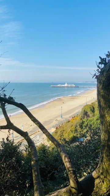 Modern Central Flat With Balcony & Free Parking On-Site Bournemouth Bagian luar foto